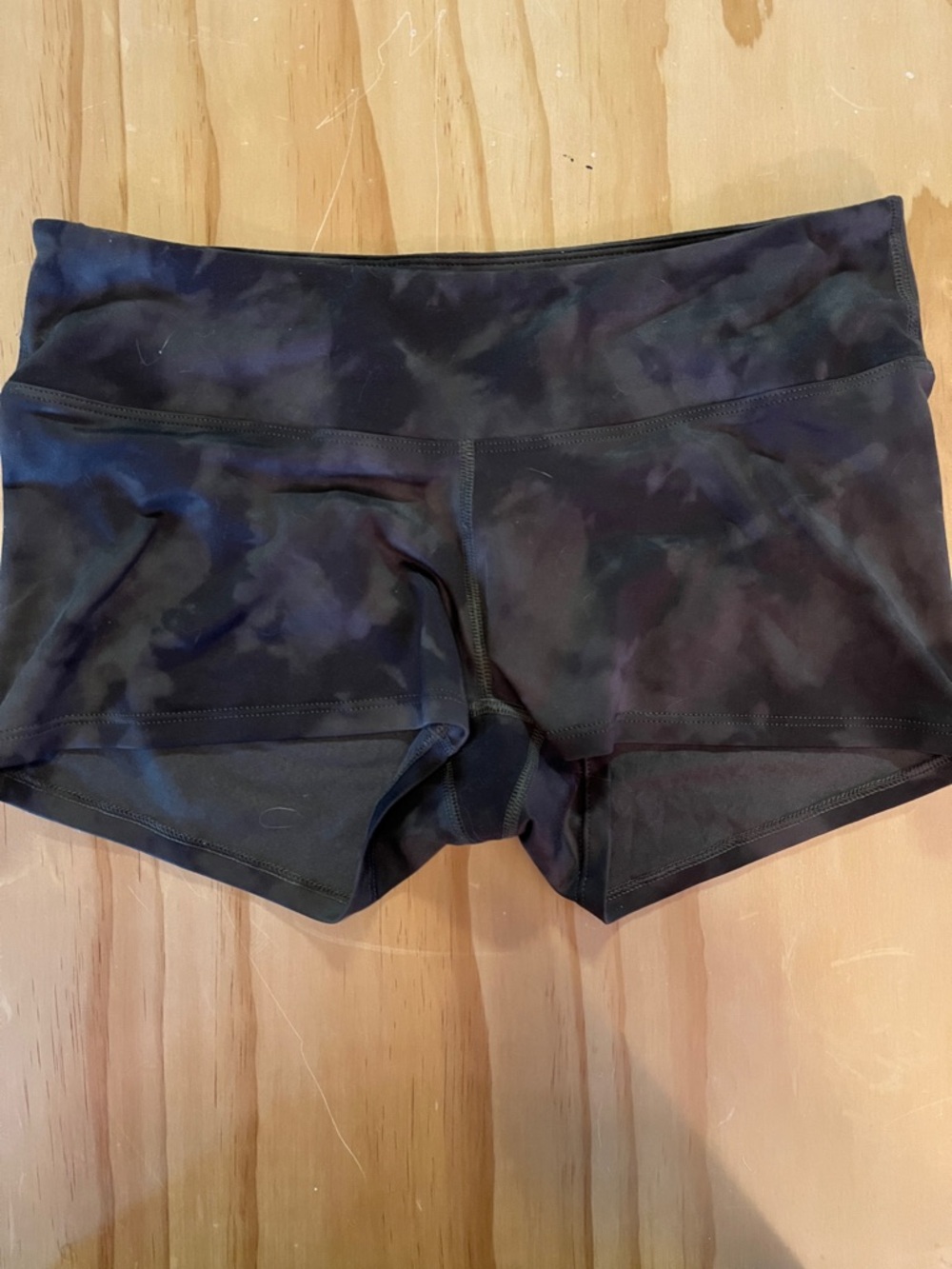 NOBULL 2” Army Green Tie Dye Shorts